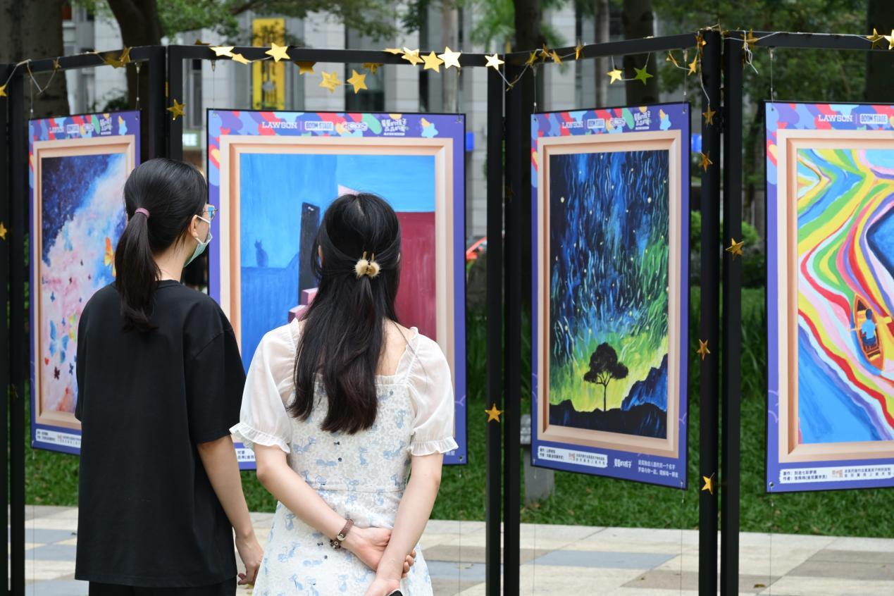 罗森×Glooppy星河守护者公益联名:用一场画展,让“星星的孩子”被看见