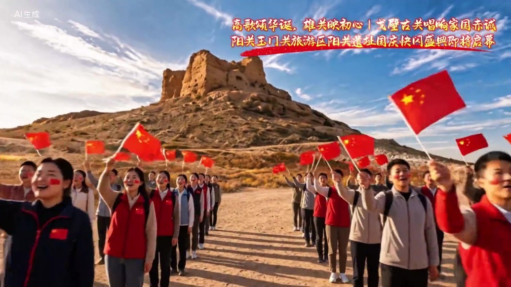 《我和我的祖国》唱响阳关：高歌颂华诞　雄关映初心