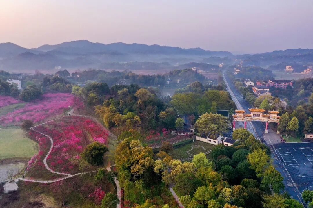 桃花源风景区。图/刘伯源