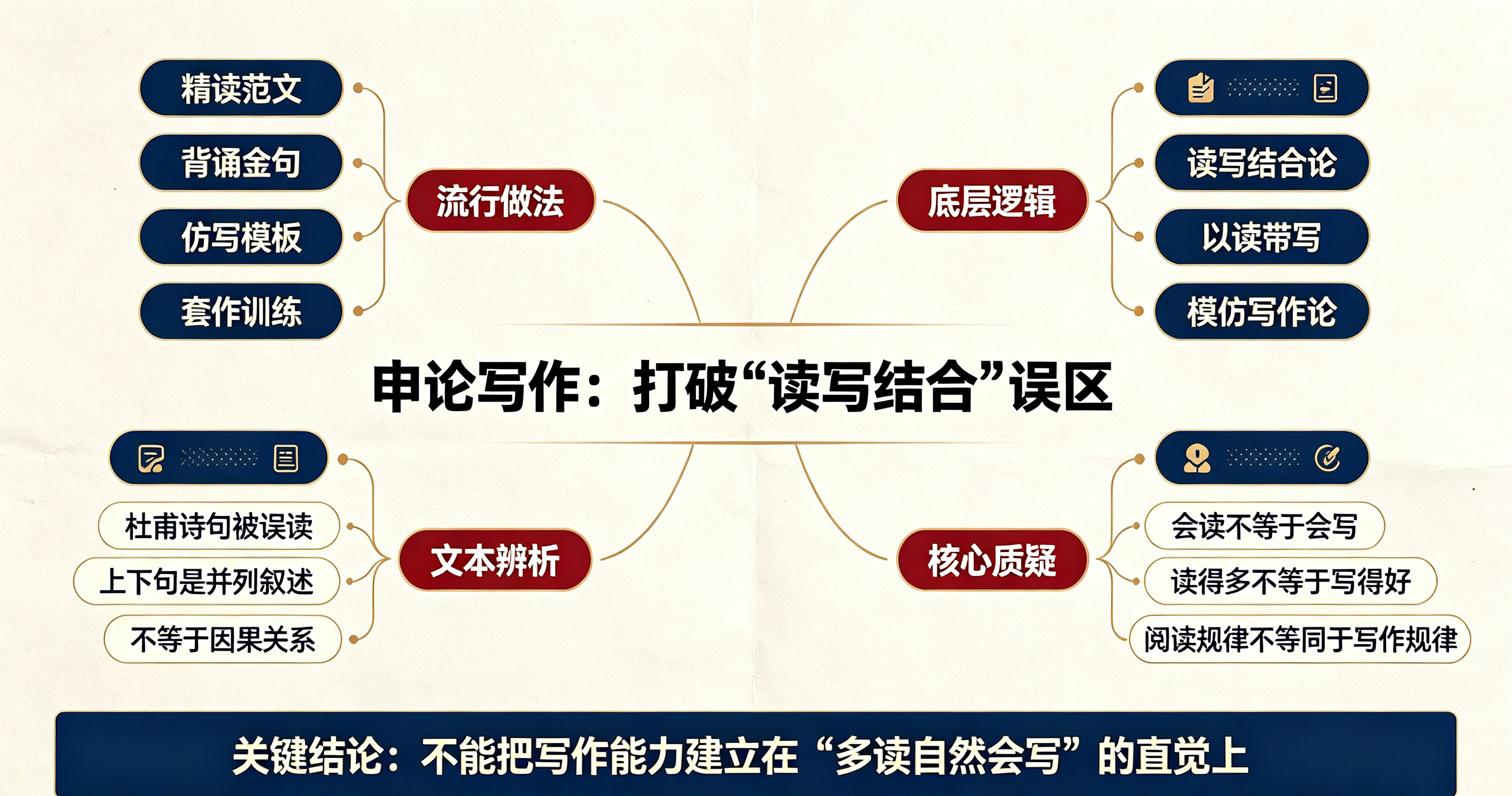 申论面试200问|读写结合、以读带写,这些统统都是骗人的鬼话?