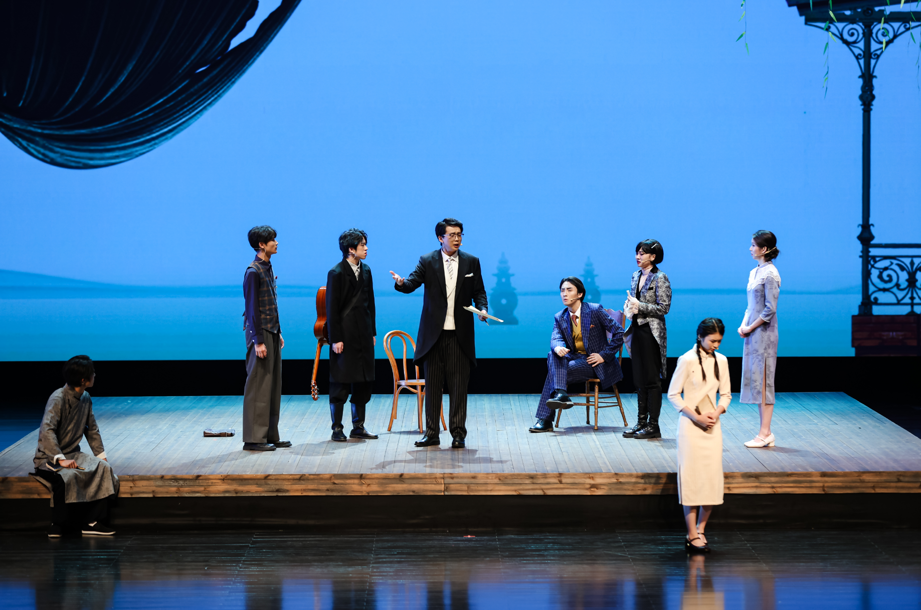三地学子同台,青春致敬经典 湾区青春版《戏剧春秋》在深上演