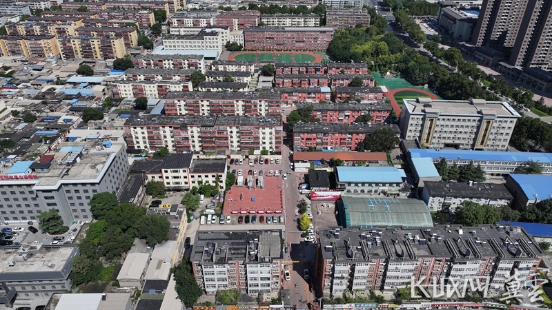 邢台市襄都区交通局家属院全貌。长城网·冀云客户端记者 杨泽 摄