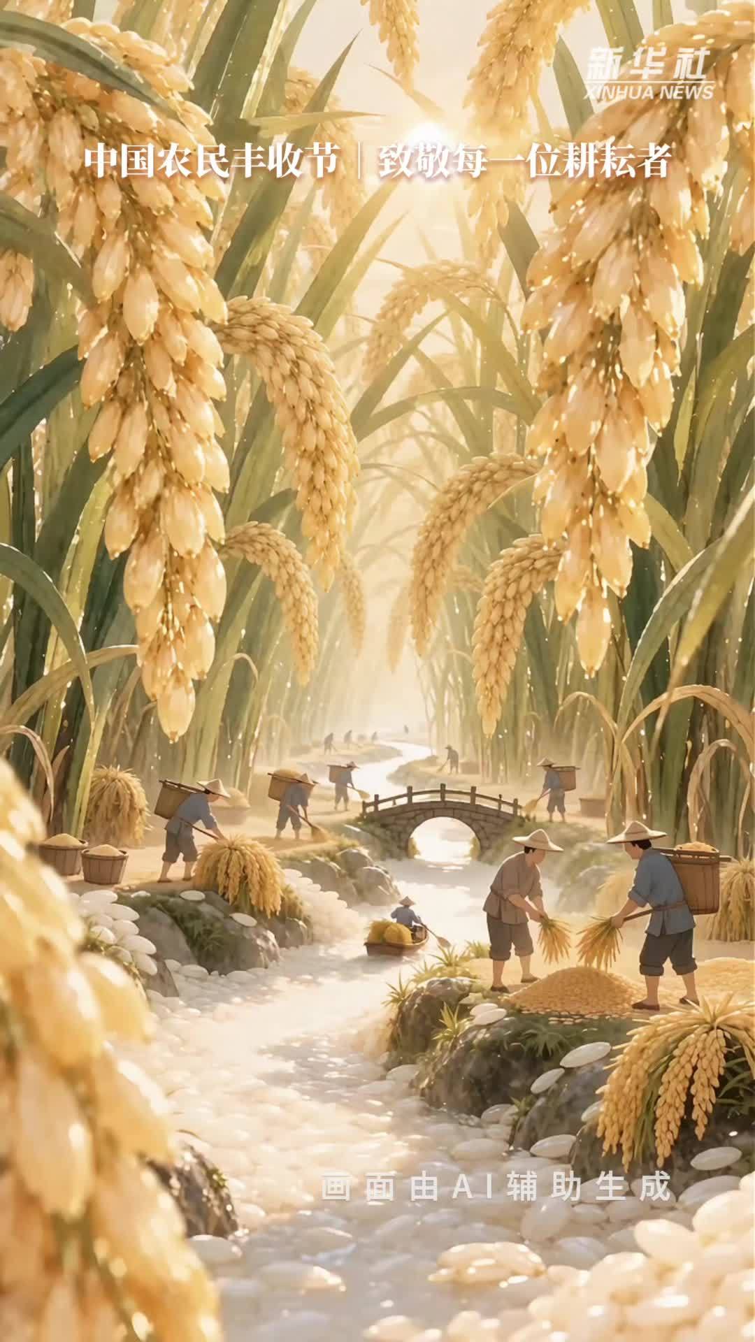 秀我中国｜用中式美学打开黑土地上的丰收新图景