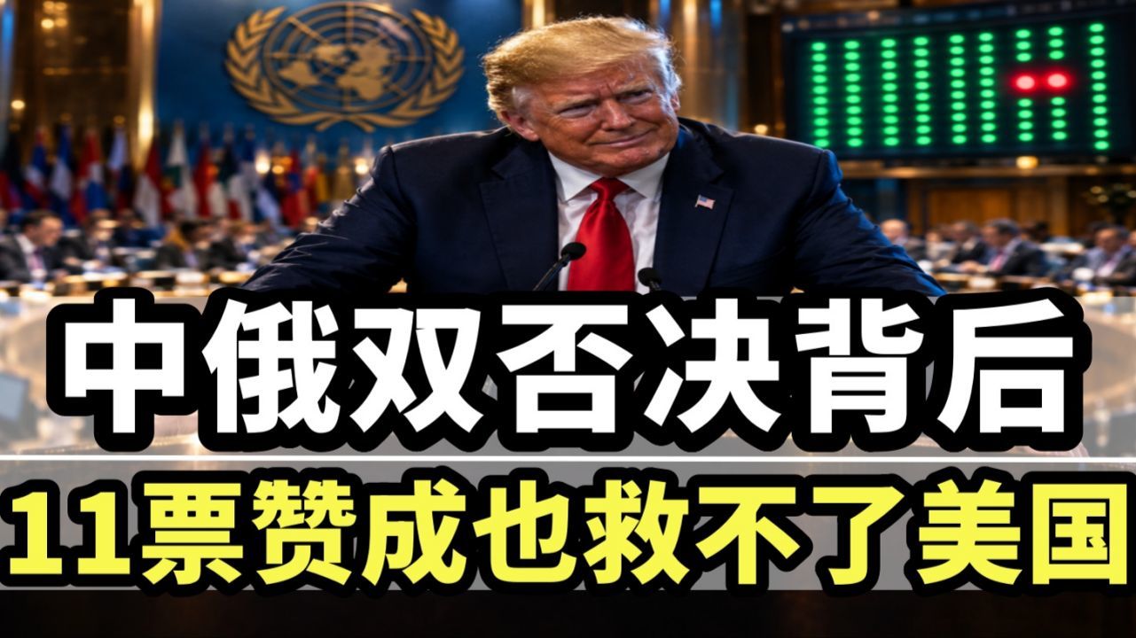 十一票赞成也救不了美国：中俄双否决背后，2231号决议已死