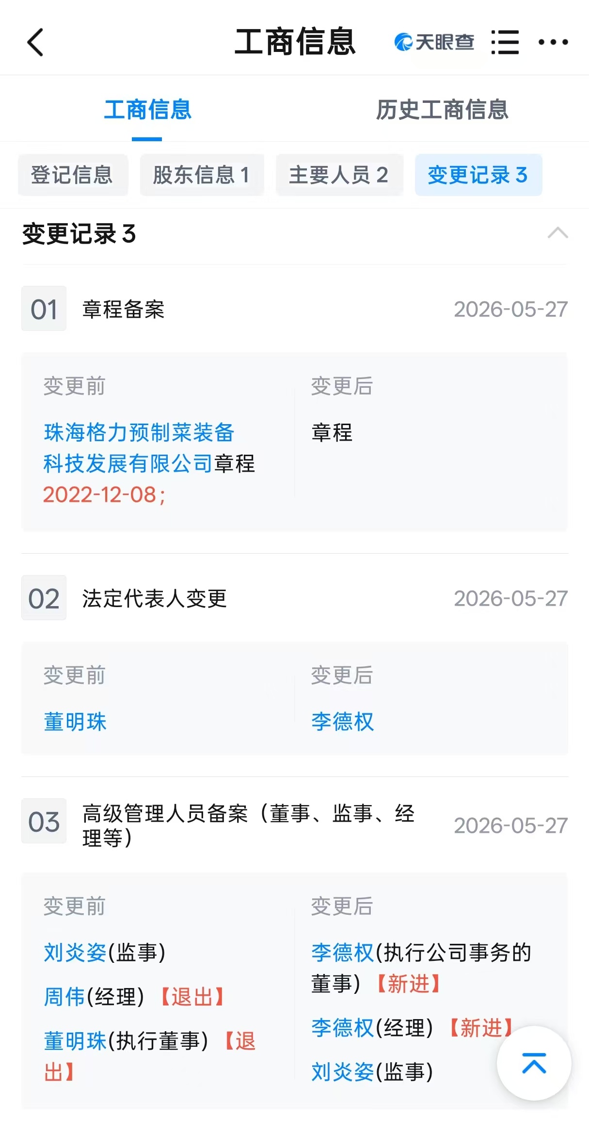 年内再卸任 董明珠接连退出格力旗下多家公司职务