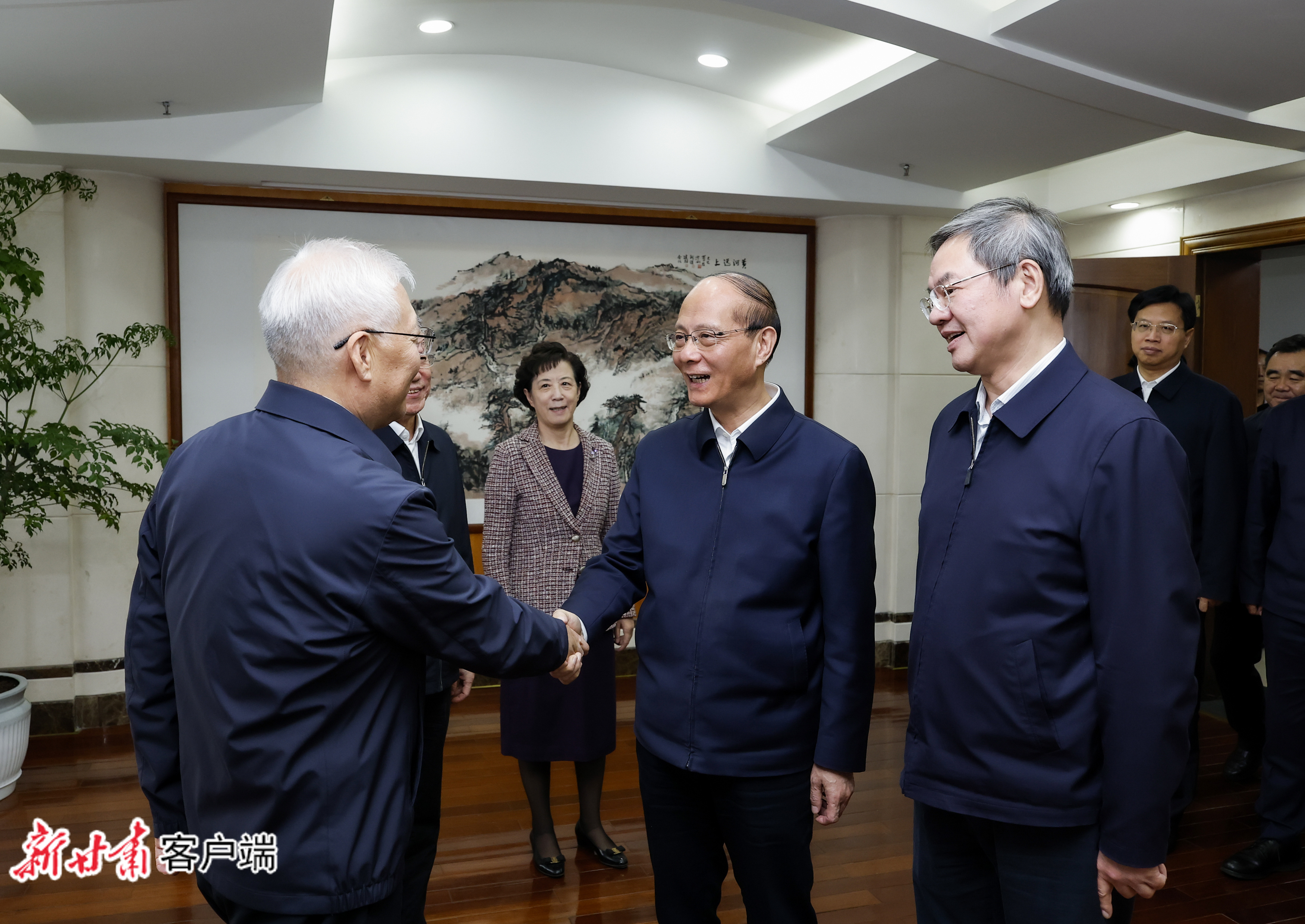 省委书记吴晓军同省政协班子成员见面交流 新甘肃·甘肃日报记者 孟捷