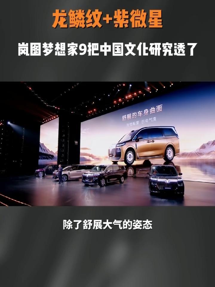 龙鳞纹+紫微星 岚图梦想家9把中国文化研究透了