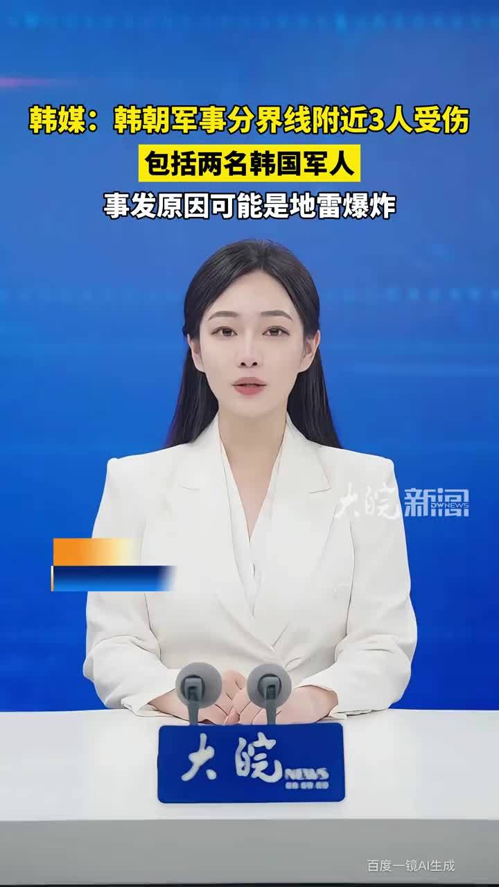 韩媒：韩朝军事分界线附近3人受伤，包括两名韩国军人