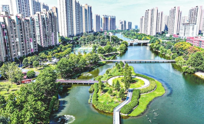 九江:水清景美 生态宜居(图)