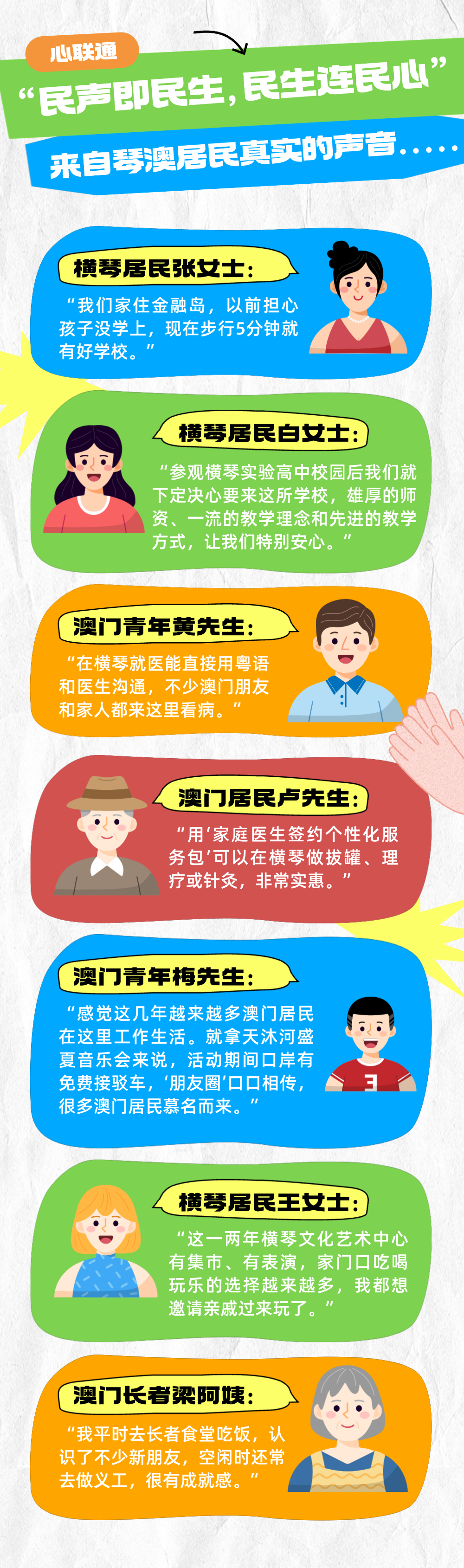 五年答卷請查收！一圖帶你走進橫琴民生桃花源
