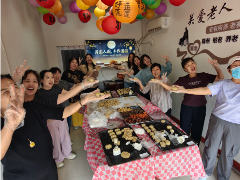 宁晋县吉祥社区开展中秋节主题活动