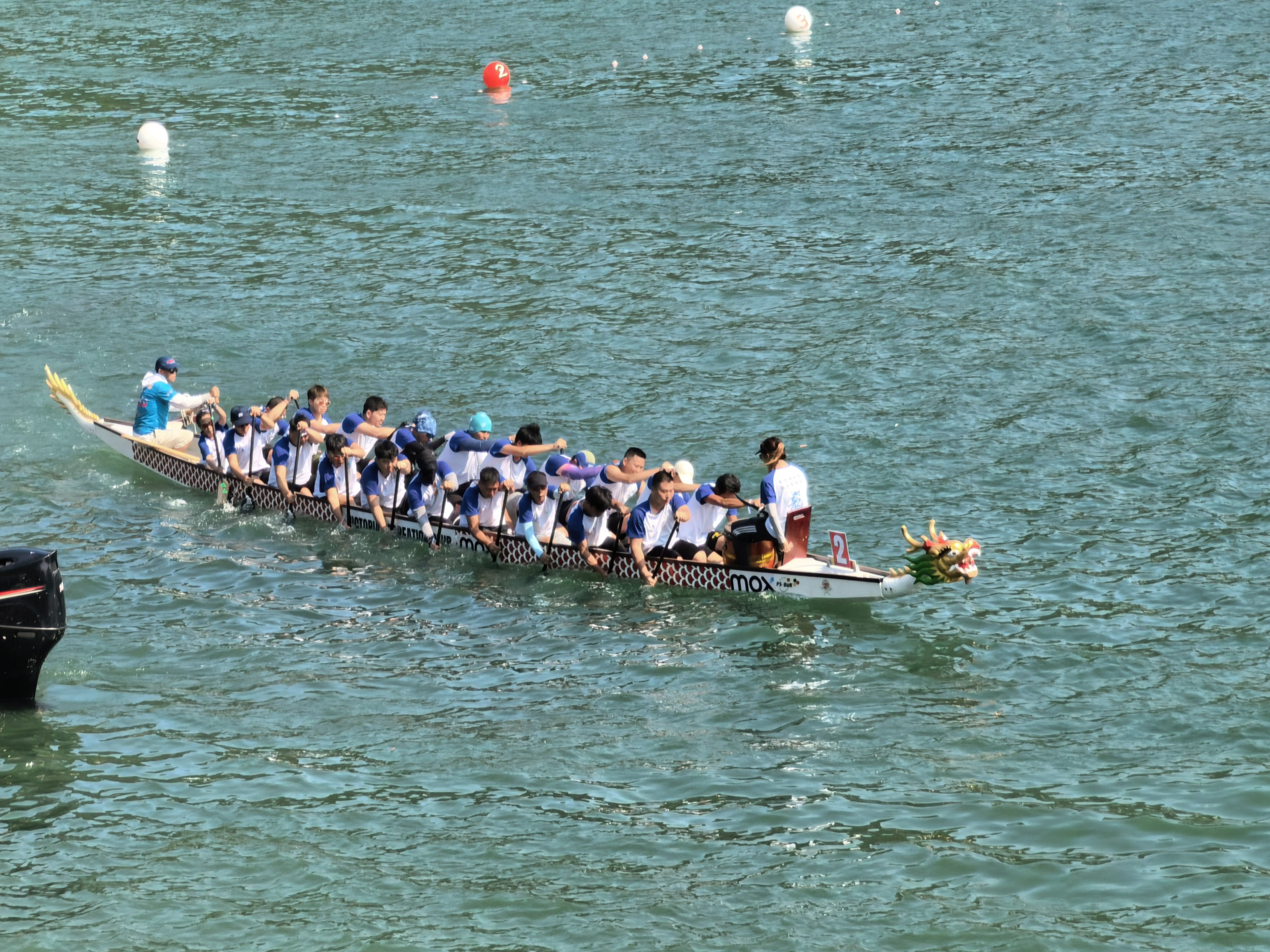 当律师坐上龙舟前舱——卓凡随粤港澳台侨龙舟队斩获香港赛事亚军