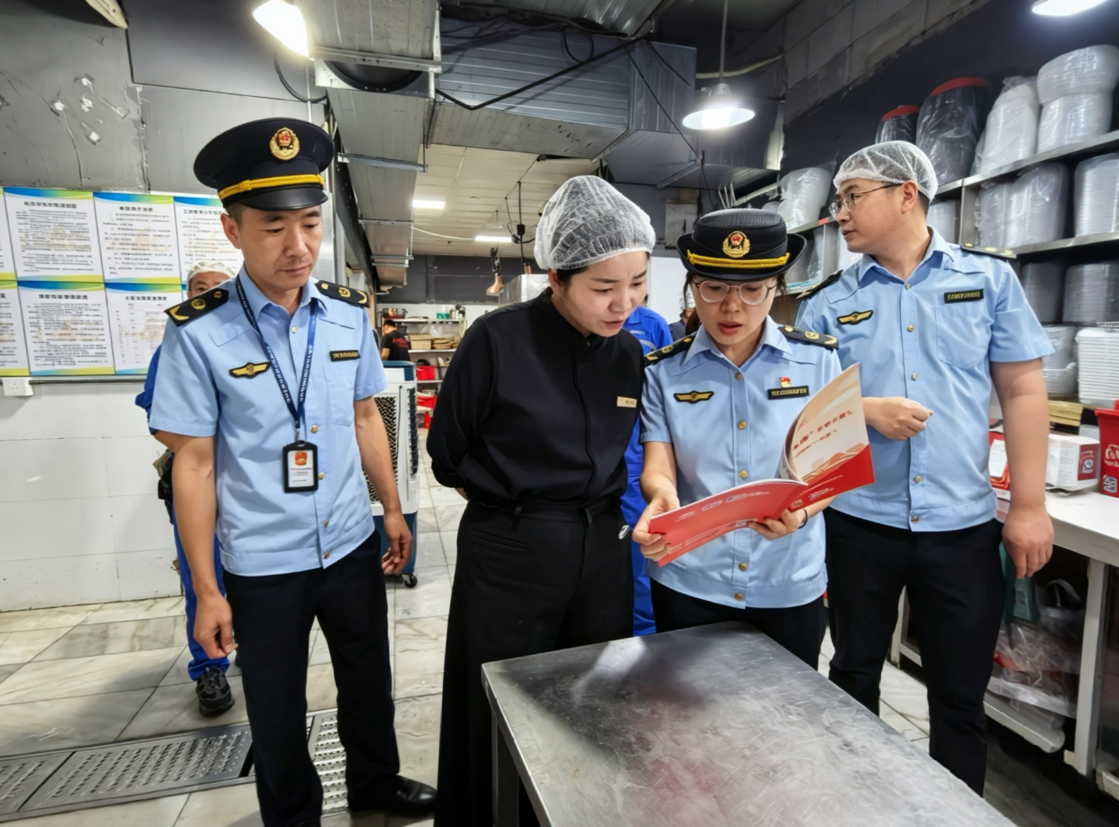一册解难题，执法服务助力商圈合规经营