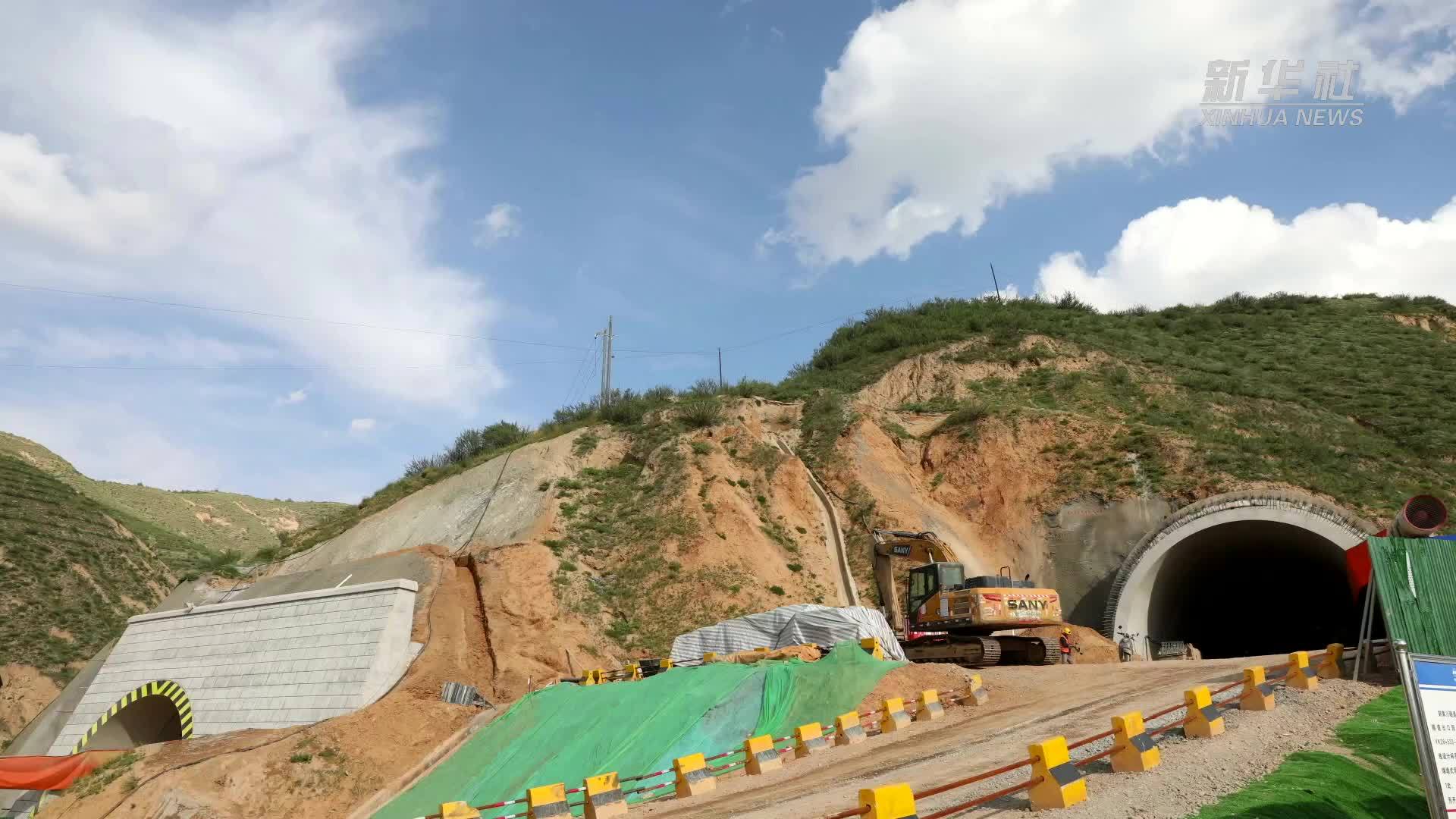甘肃定西：重点交通项目建设忙
