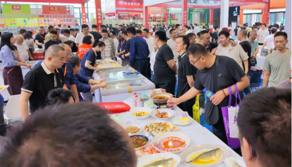 湘里情展位现场(湘里情供图)