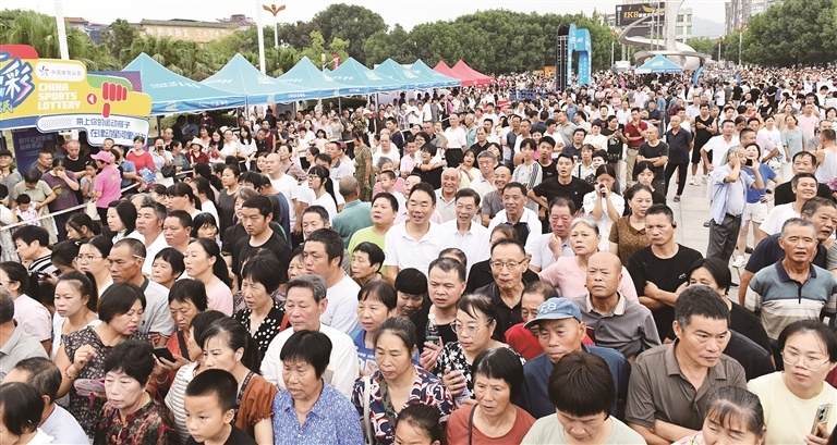 环鄱赛不仅仅是一场体育赛事,更是一场全民参与的体育盛会