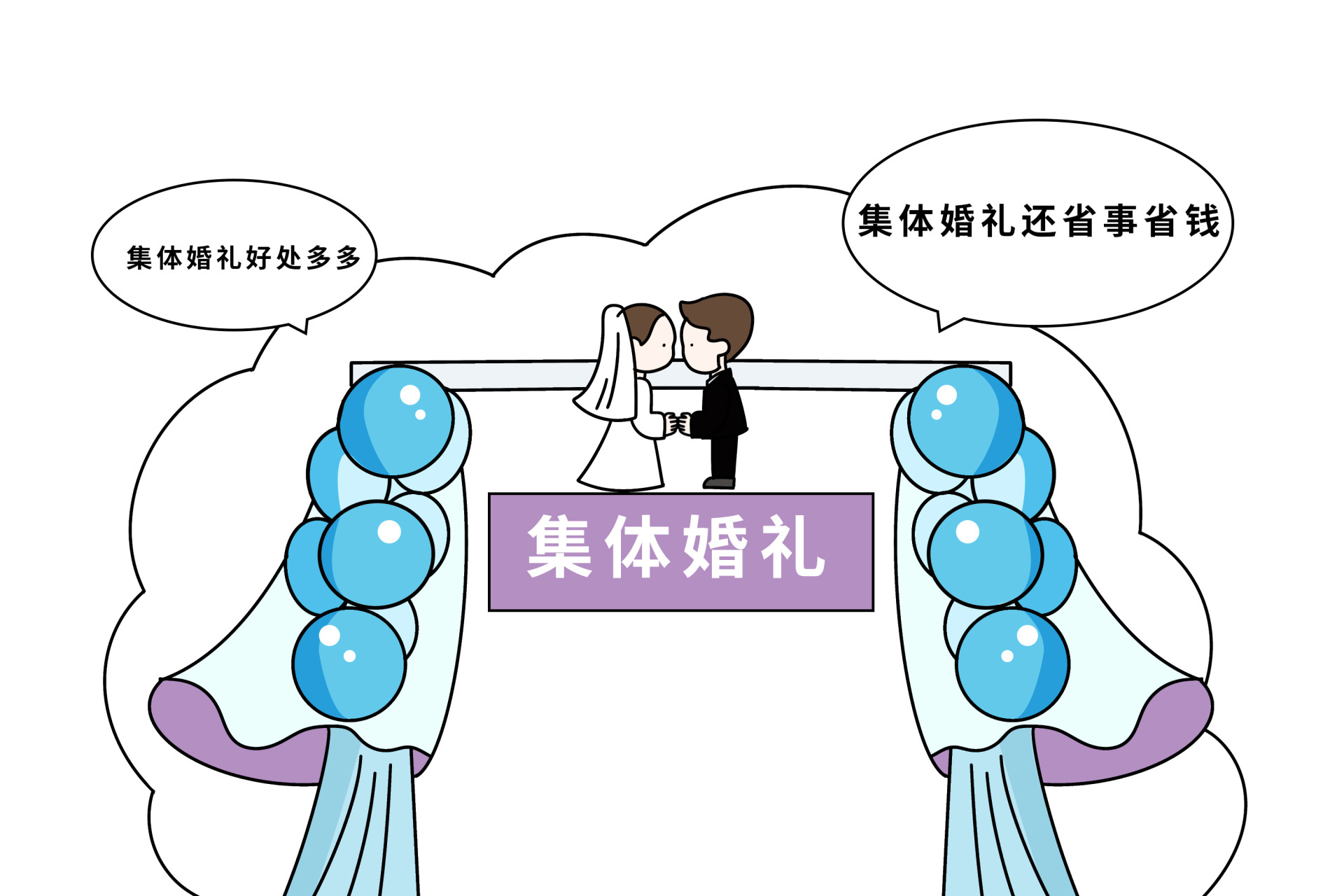 持续弘扬美德健康生活方式 即墨区举办中式集体婚礼