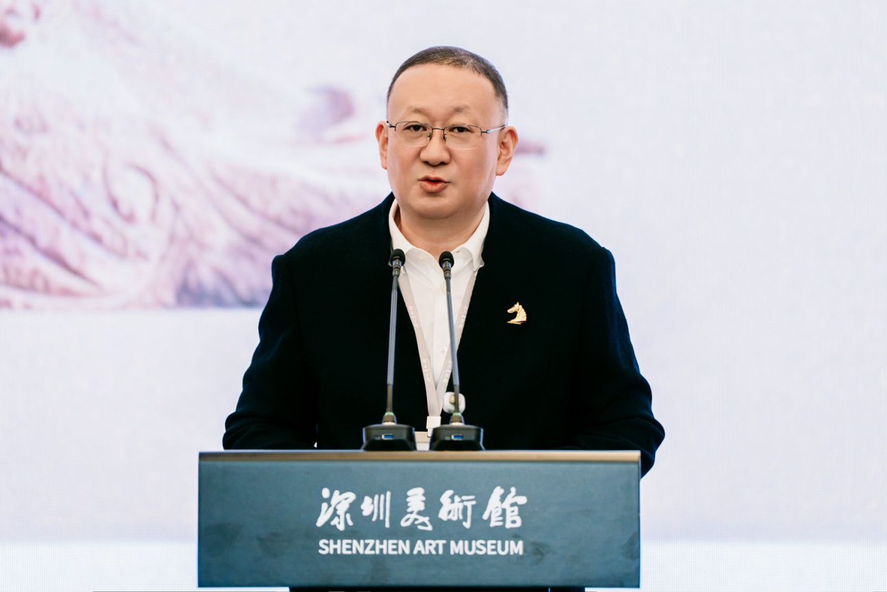 深圳美术馆馆长朱建军致辞