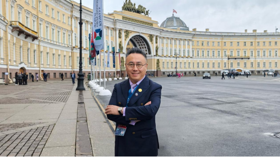 讲好中国音乐故事, 张敬轩馆长受邀出席第十二届圣彼得堡国际联合文化论坛