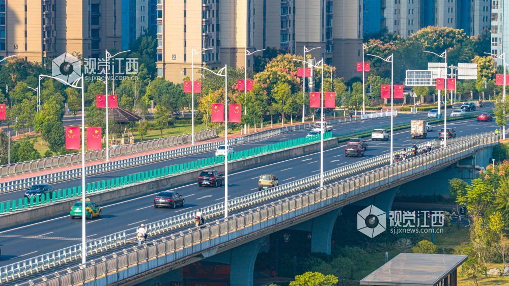 2026年9月28日在江西省吉安市吉州区拍摄的画面。