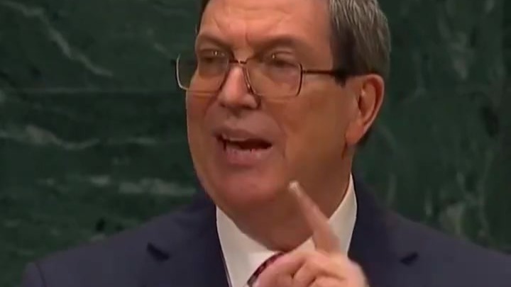 古巴外长联合国大会谴责美方封锁构成集体惩罚，美代表团起身离场