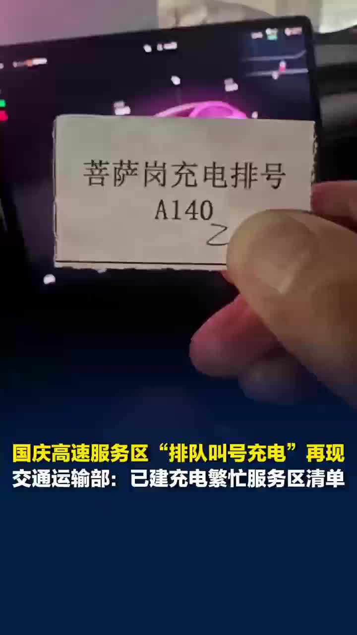 新能源车主充电凌晨排到140号