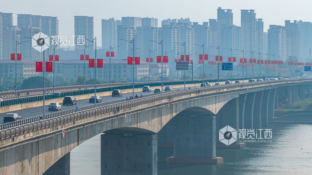 2026年9月28日在江西省吉安市吉州区拍摄的画面。