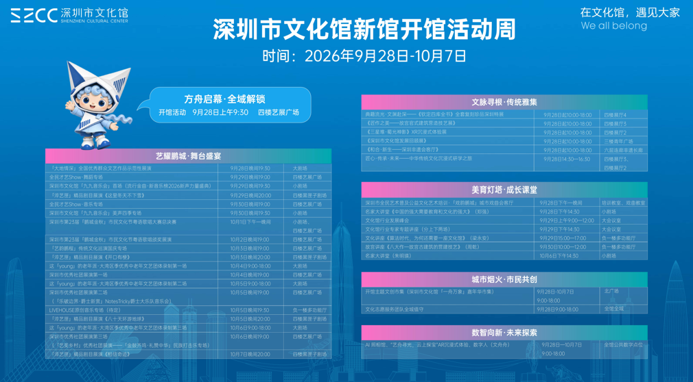 在文化馆,遇见大家——深圳市文化馆新馆正式开馆