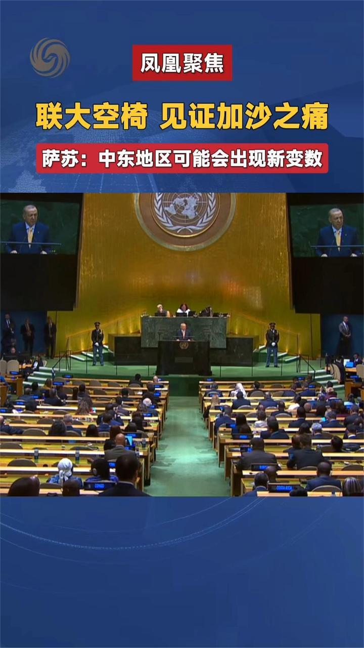 联大空椅 见证加沙之痛 萨苏：中东地区可能会出现新变数
