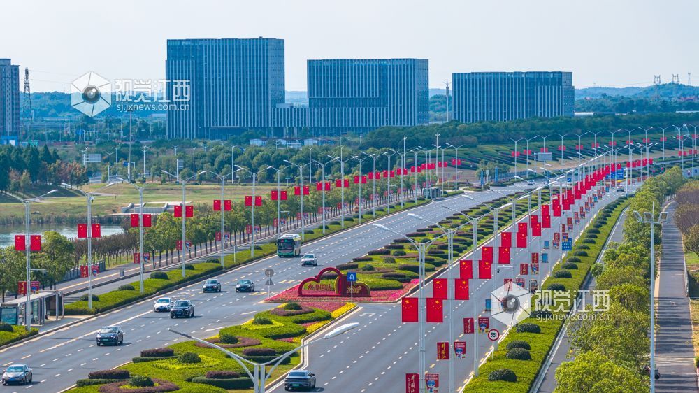 2026年9月28日在江西省吉安市吉州区拍摄的画面。