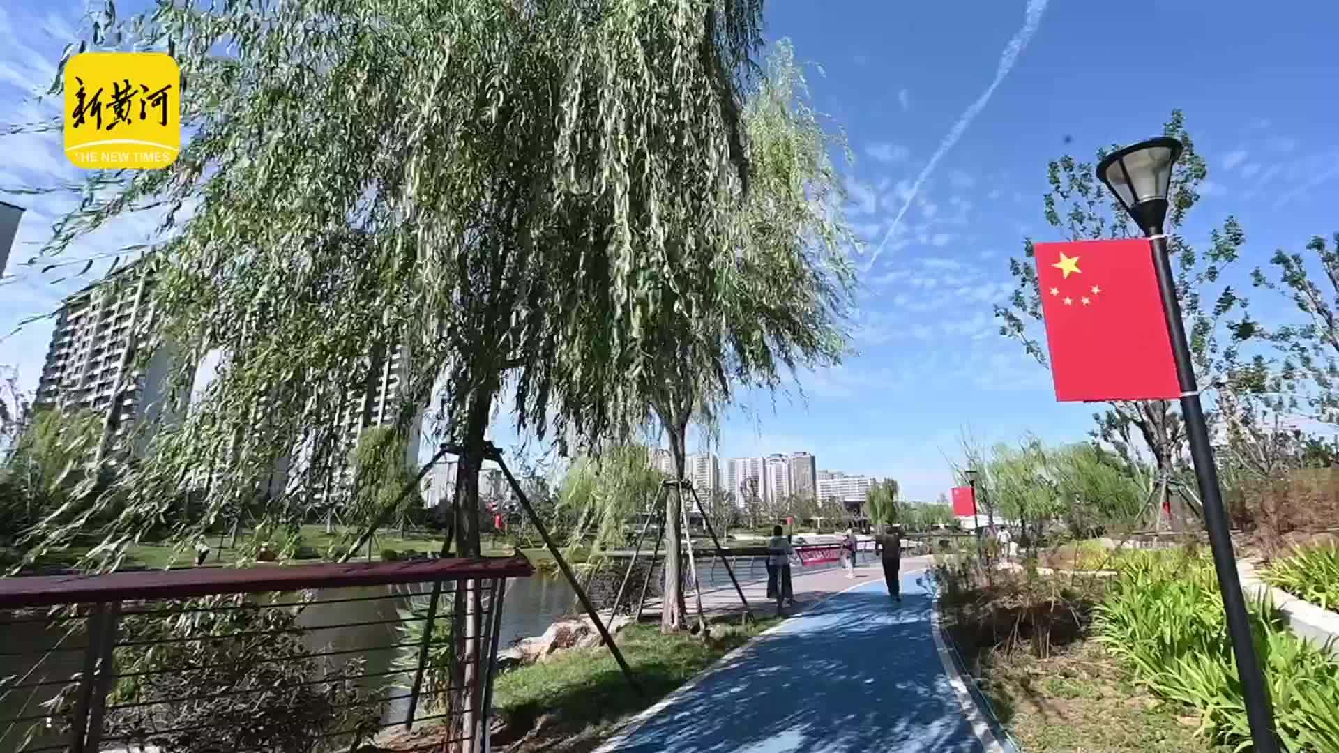泉城再添生态滨水空间，北湖片区“滨河活力湾”项目体验区域开放