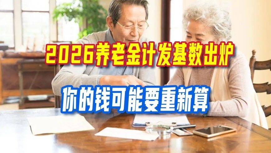 2026养老金计发基数出炉！这类退休人员注意，你的钱可能要重新算