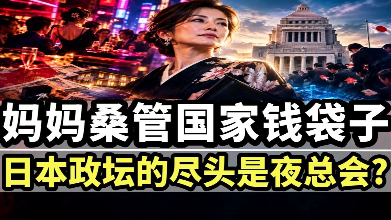 “银座妈妈桑”管起了国家钱袋子：日本政坛的尽头是夜总会？