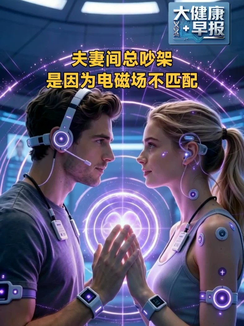 夫妻间总吵架，竟可能是因为电磁场不匹配？