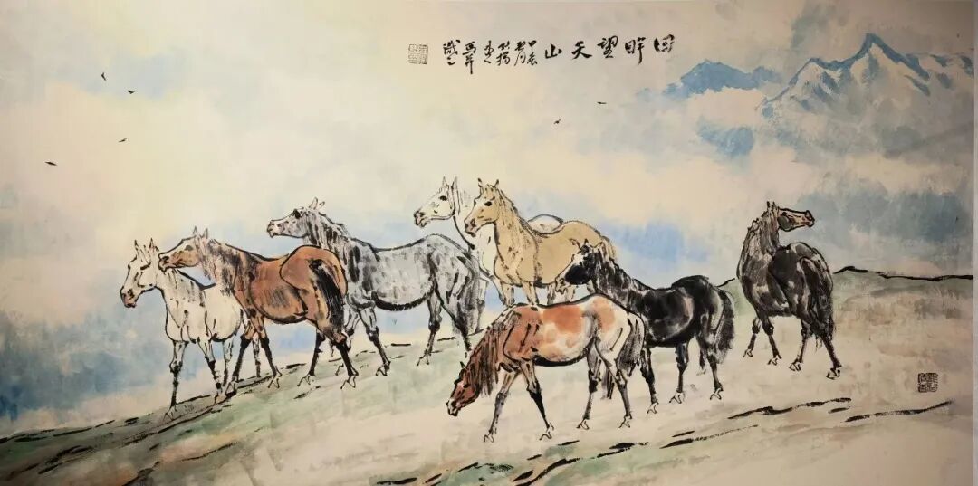 沈阳籍画家张扬：以笔为缰，绘就“龙马精神”