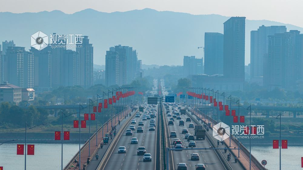 2026年9月28日在江西省吉安市吉州区拍摄的画面。