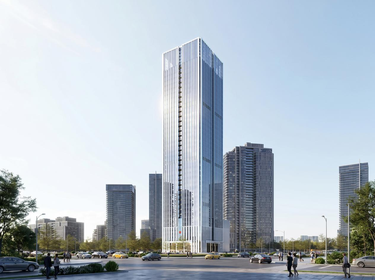 图：广州法治大厦项目效果图（以最终建成为准）
