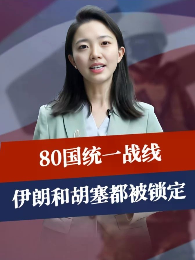 法国确定派兵，80国统一战线，伊朗和胡塞都被锁定，中方有个担忧#零基础看懂全球 #全球创作者计划
