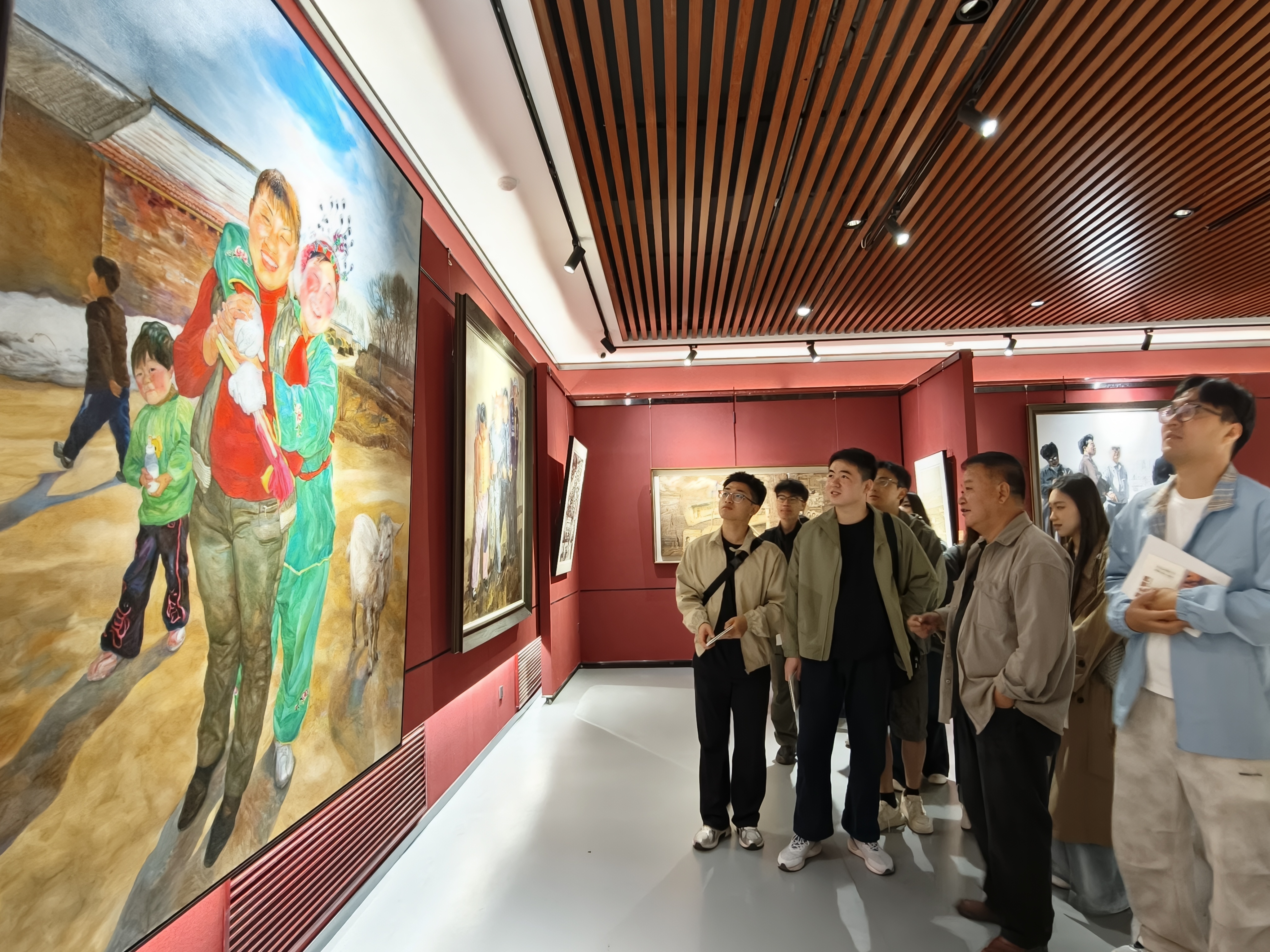“吾土吾民”宁夏乡土美术作品展持续至10月7日