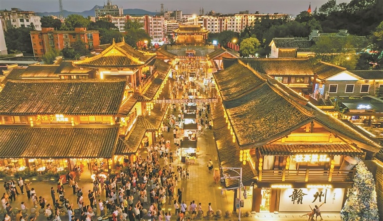 江南宋城。通讯员 胡江涛摄