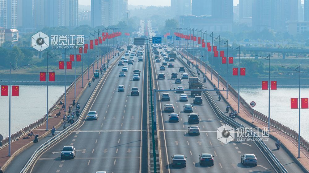 2026年9月28日在江西省吉安市吉州区拍摄的画面。