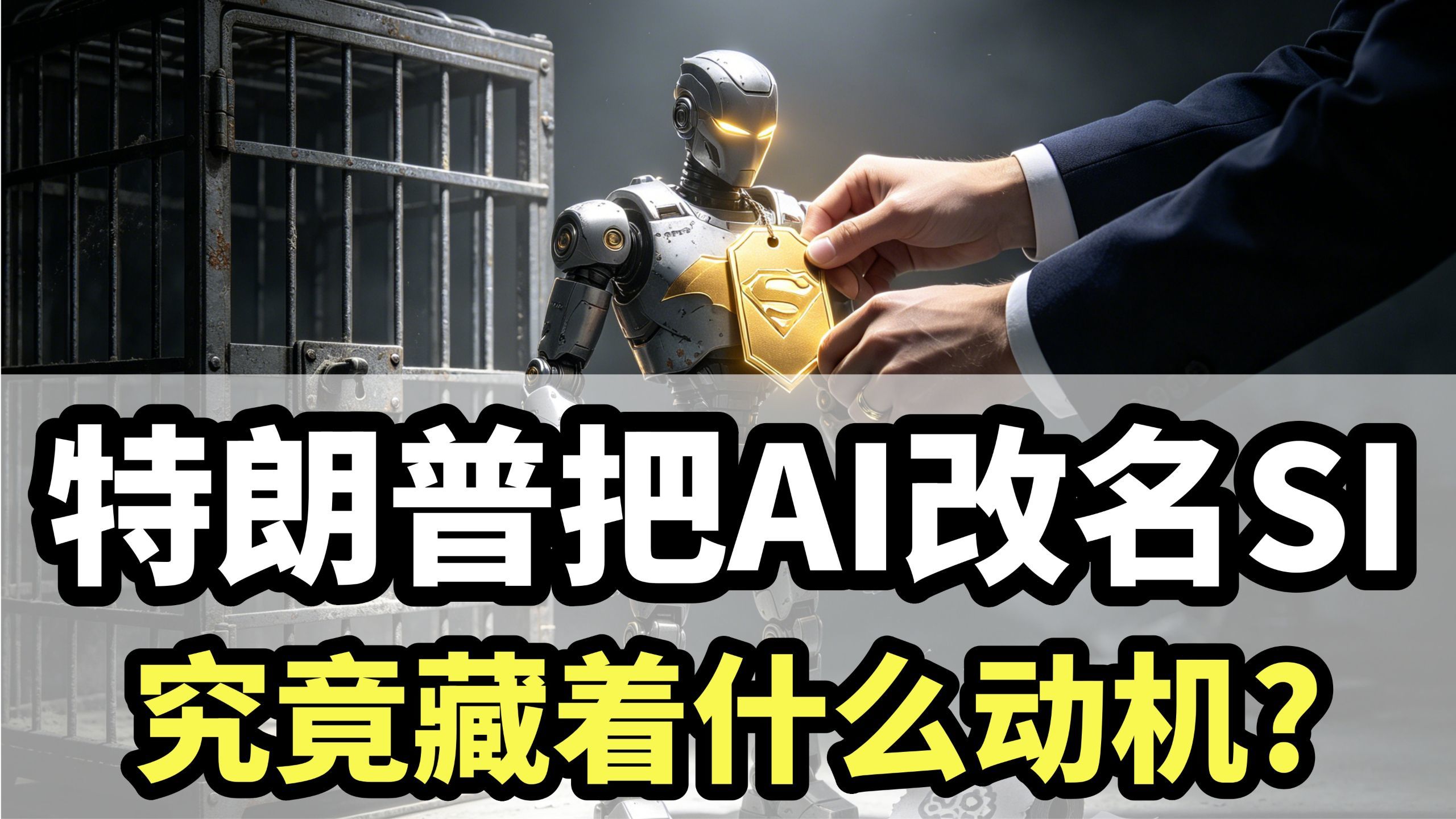 特朗普把AI改名SI，究竟藏着什么动机？