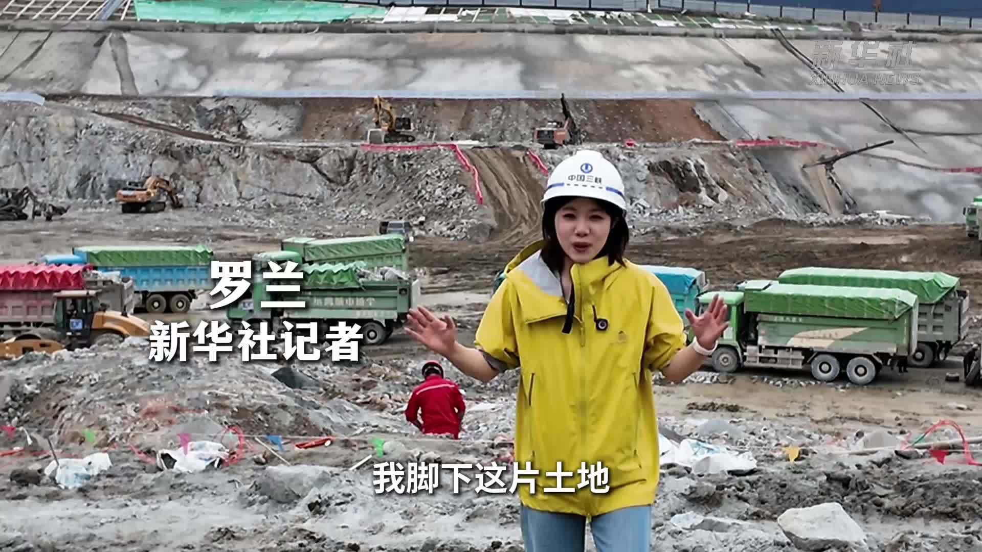 探访三峡枢纽新通道先行开挖区