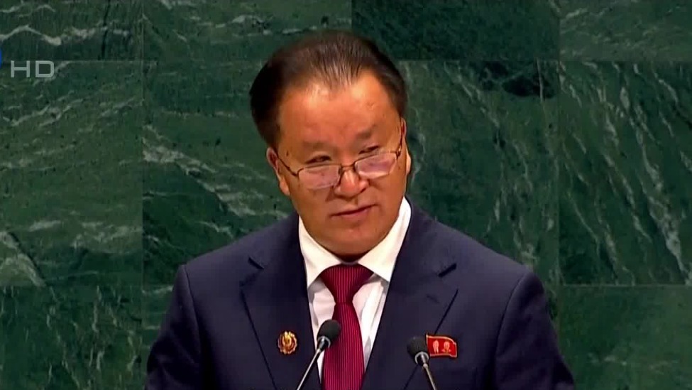“绝无任何回头路”，朝鲜副外相在联大发言