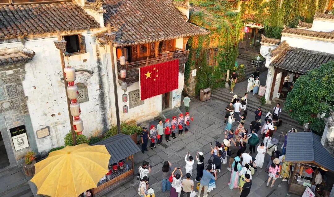 婺源篁岭村(受访者提供)