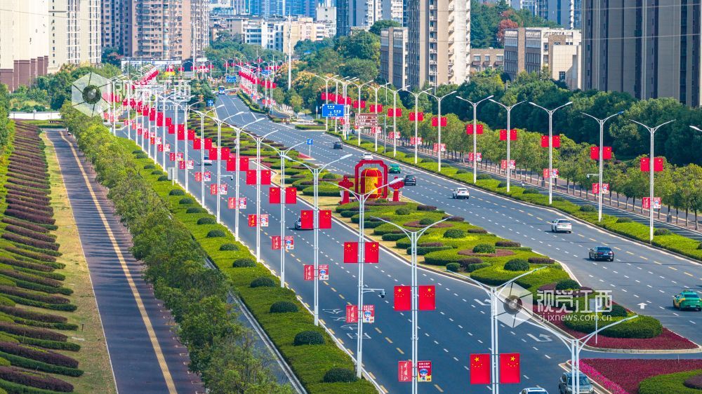 2026年9月28日在江西省吉安市吉州区拍摄的画面。