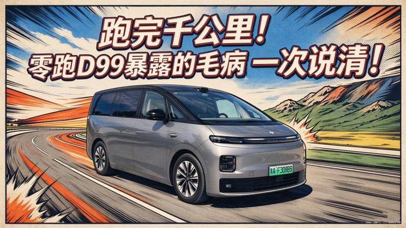【零跑D99长测11】跑完千公里！零跑D99暴露的毛病一次性说清