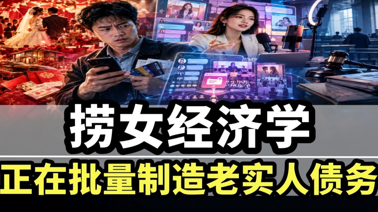 捞女经济学：从话术训练营到彩礼判例，一套正在批量制造老实人债务的系统