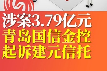 涉案3.79亿元，青岛国信金控起诉建元信托