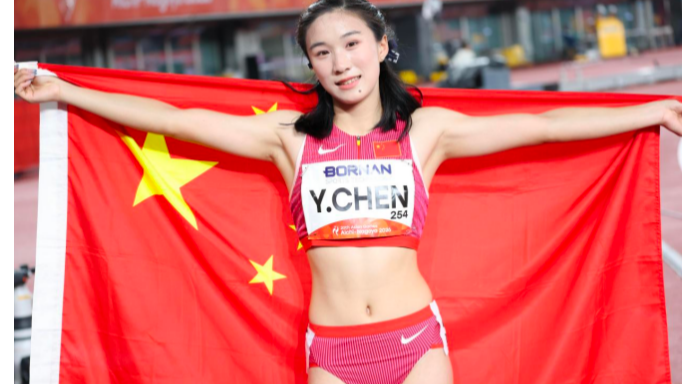 陈妤颉首届亚运3金1银圆满收官,科学恢复力助力中国速度